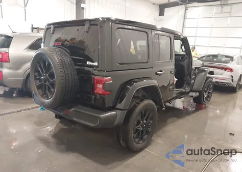 2022 Jeep Wrangler 4Xe Unlimited Sahara 4X4 из США, поврежденный, VIN 1C4JJXP61NW276048